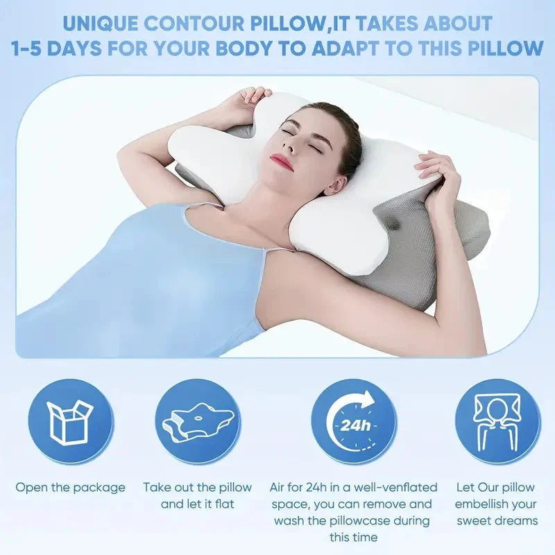 Sleep Memory Neck Pillow